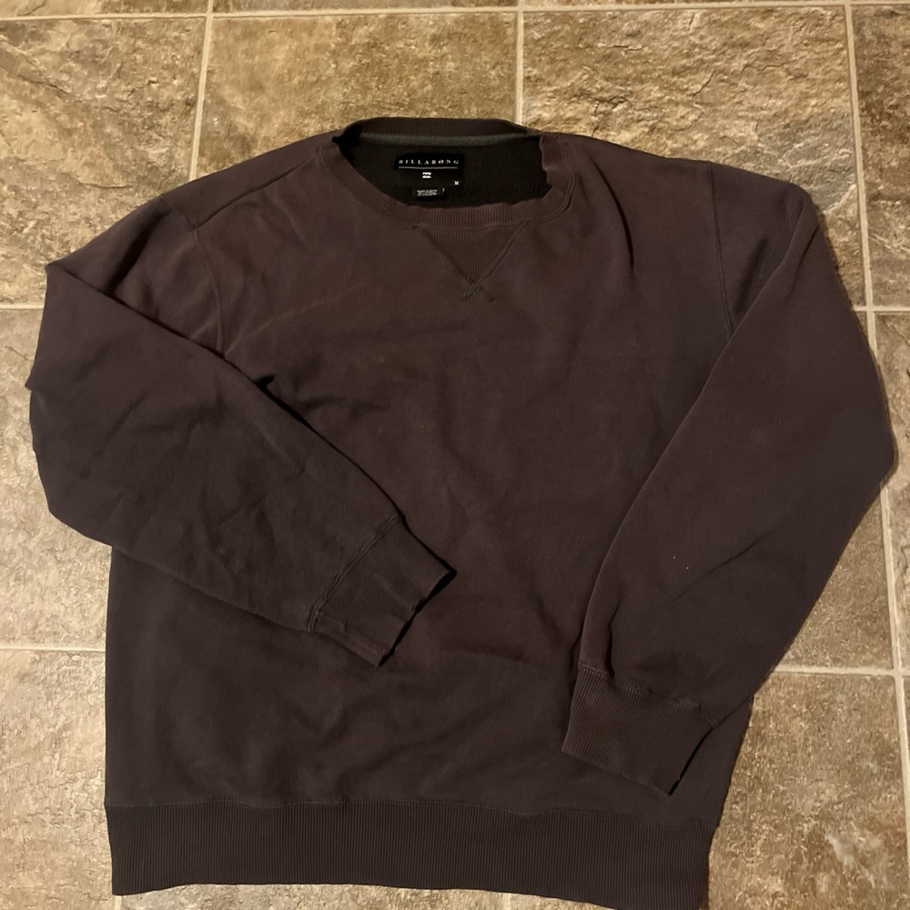 Billabong Gray Crewneck Sweater